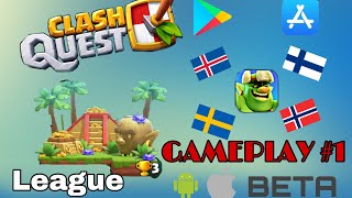 Clash Quest LEAGUE Gameplay | New Supercell Game