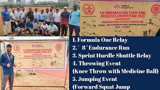 Kids Athletics Competition,World Kids Athletics Organisedby Maharashtra Athletics Association 7thMay