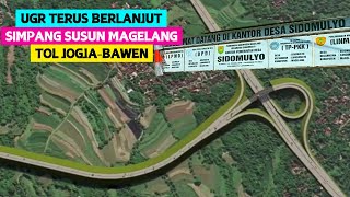 UPDATE TERBARU DESA LOKASI SIMPANG SUSUN MAGELANG TOL JOGJA BAWEN, PEMBAYARAN UGR TERUS BERGULIR