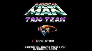 Mega Man Trio Team level pack full game playthrough - 洛克人製作大師 Mega Man Maker