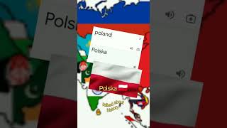 countries name in English and their original language part 2 #shorts #history