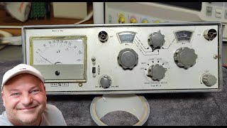 Prestel field strength meter mc16 VHF UHF TV bands 1968 test teardown