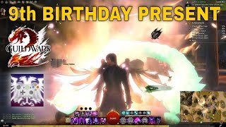 Guild Wars 2 Ninth (9th) Birthday Present open