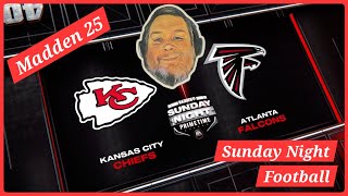 Sunday Night Football KC @ ATL | Madden 25 Gameplay | Xbox Series X | Merdoc