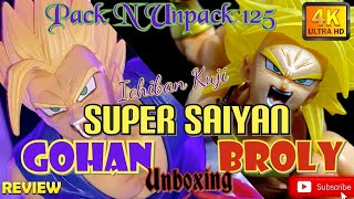 Ichiban Kuji SSJ Broly and SSJ Gohan Unboxing | Pack N Unpack 125: Dragon Ball Z Unboxing