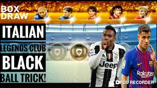 2 best working trick in Italian Legends Club || pes mobile 19