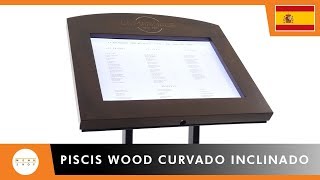 Expositor – Piscis Wood Curvado Inclinado