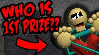 1ST PRIZE NEW CHARACTER! BALDI'S BASICS UPDATE 1.3 Blind Playthrough