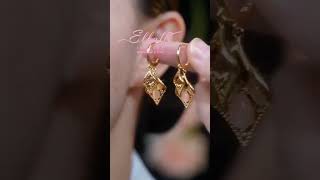 Beautiful Stunning😍 Elegant Earrings  ❤ | Share and like them | #shortsvideo