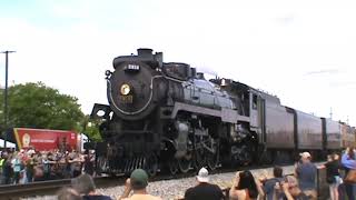 Canadian Pacific 2816 departs Davenport, Iowa 5/10/24