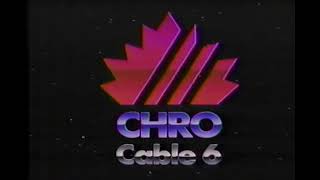 CBC CHRO Cable 6 [Bumper Ident 1985]