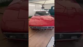 Electric Maserati #electriccar #electricvehicle #ev #caraccessories #emobility