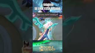 OQUE ELE FEZ FOI INTELIGENTE? MOBILE LEGENDS JOGADAS HIGHLIGHTS SAVAGE MOMENT MONTAGE #SHORTS #MLBB