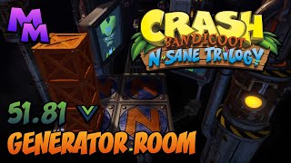 Crash Bandicoot: N. Sane Trilogy - Generator Room - 51.81 [PB]