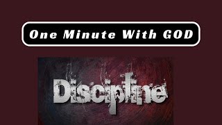 Your Daily Dose of Scripture - 1 Minute with God  – Revelation 3:19