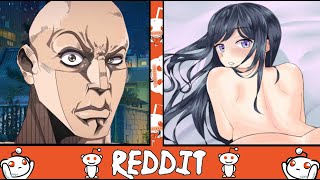 Anime VS Reddit  (The rock reaction meme) Part #133