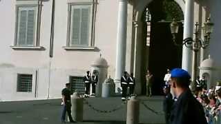 Polizia Penitenziaria Roma, 7 giugno 2013 (1^ parte) Cambio della Guardia d'Onore al Quirinale