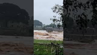 Bridge b/w Papanaidupet & Gudimallam washed away on 18/11/2021