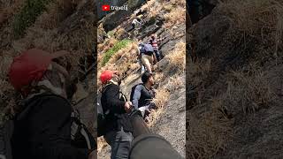 ढाक बहिरी ट्रेकचा जीवघेणा प्रवास | Dhak Bahiri Trek Hard Patch | TravelIJ