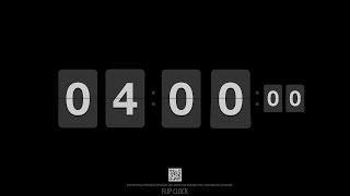 💡 4h Flip Clock Screensaver Timer Countdown 240 minutes