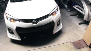 COROLLA 2014/2016 - BODY KIT Z TYPE - VIDEO INSTALATION FRONT SIDE