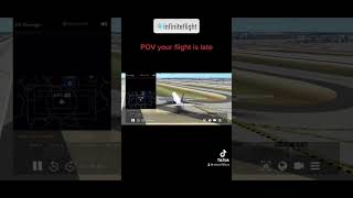 POV your flight is late