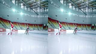 OMEGA speed skating film 3D version