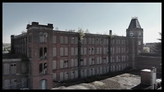 Old Factory Drone View