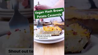 🥔🧀Have you ever had a #hashbrown #casserole? Today we’re making it vegan! #veganfood #comfortfood