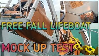 FREE-FALL LIFEBOAT MOCK UP TEST