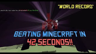 I Beat Minecraft by doing NOTHING! - Addon Showcase