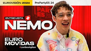 🇨🇭 Entrevistamos a NEMO, LA GRAN SORPRESA de Eurovisión 2024 | Euromovidas