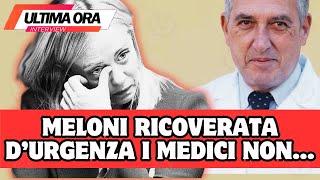 🔴 AGGRAVANO LE CONDIZIONI DELLE MELONI I DOTTORI D'URGENZA LE COMUNICANO CHE...