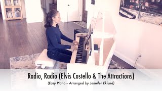 Radio, Radio (Elvis Costello) - Easy Piano Sheet Music