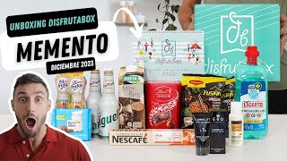 🎁Aquí tienes la DisfrutaBox 🗓MEMENTO🗓  Unboxing | La caja sorpresa de Diciembre 2023