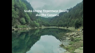 Scuba Diving Tirpentwys Quarry  ¦ The Canyons ¦ Disney + Willow Filmset ¦