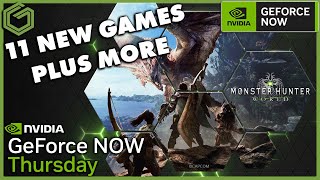 GeForce NOW News - 11 New Games Including Monster Hunter World!! Plus NEW Genshin Impact Update