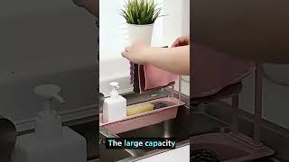 Expandable Kitchen Drying Basket Rack #kitchen #shorts #youtubeshorts #viralvideo