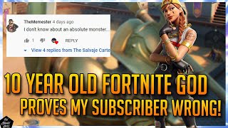 10 year old Fortnite god carries Trios match.. [Fortnite Battle Royale]