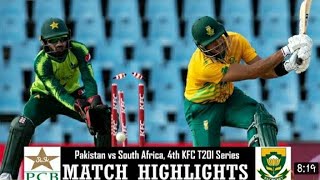 Pakistan vs South Africa Cricket T20I Highlights| 4th KFC T20I Series (4/16/2021)