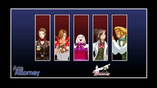 Ace Attorney - All Investigation Middle - Endgame themes