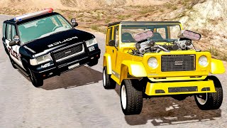 High Speed Downhill Madness Random Cars Crashes| BeamNG Drive Gameplay #30 | Live Stream Good Cat