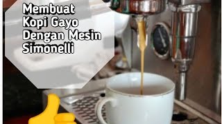 Proses Pembuatan Sanger (Kopi Gayo)