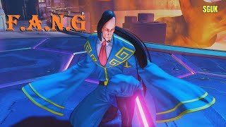 All FANG Cutscenes in Street Fighter V Story Mode | Jesse Merlin