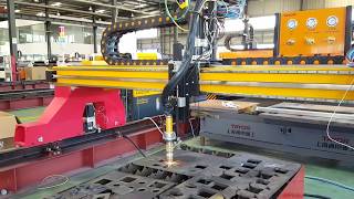 Kjellberg True Hole CNC Plasma Cutting Machine