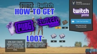 HOW TO GET *NEW/FREE* TWITCH PRIME LOOT | PUBG