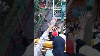 kamu pernah ga teriak waktu naik ini? #dufan #dufanancol #korakora #shorts #seru