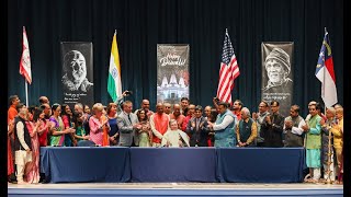 Governor of North Carolina, Roy Cooper, Visits Mandir during Diwali, Raleigh, NC, USA