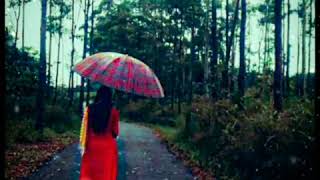 Love - Therirangum mukile mazha thoovalonn tharumo - malayalam whatsapp status