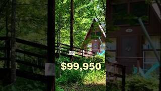 A-frame cabin for sale #houseforsale #realestate #cabin #aframe